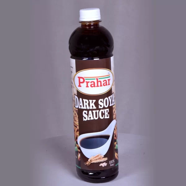 Prahar Food Dark Soya Sauce Bottle