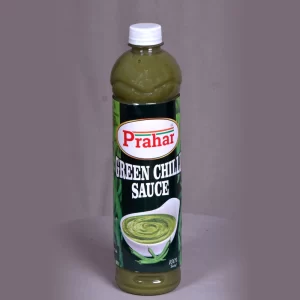 Prahar Food Green Chilli Sauce Bottle