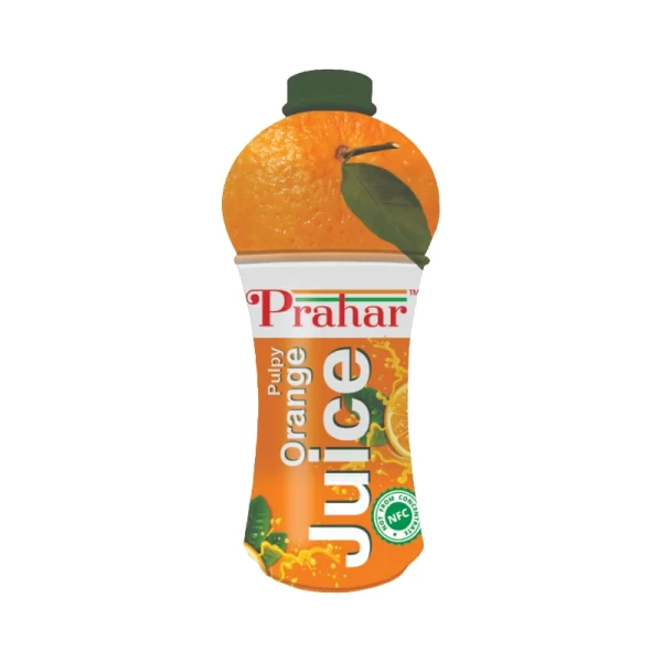 Prahar Food Pulpy Orange Juice Bottle