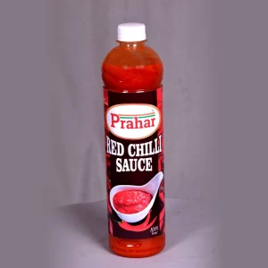 Prahar Food Red Chilli Sauce Bottle