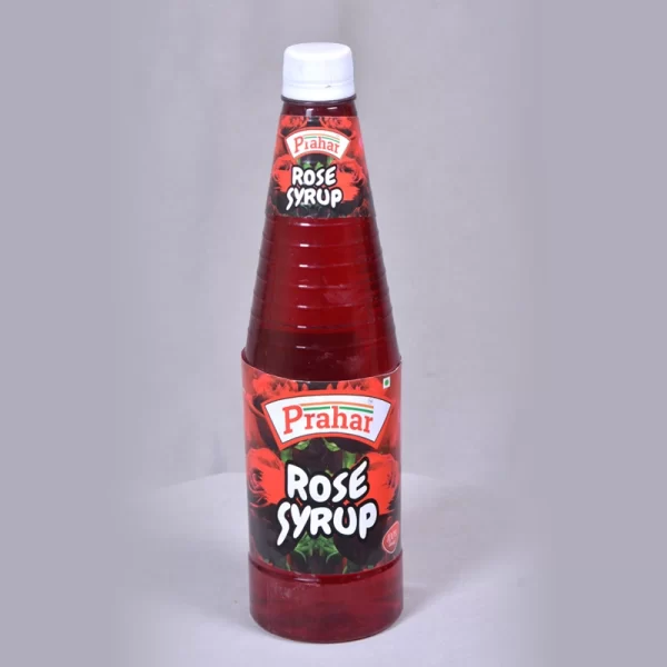 Prahar Food Rose Syrup Bottle